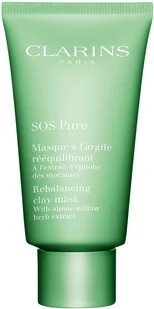 CLARINS SOS Pure - Przywracająca Równowagę Maska z Glinką - Maseczki do twarzy - miniaturka - grafika 2
