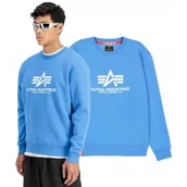 Odzież taktyczna i umundurowanie - Bluza Alpha Industries Basic 178302 737 - Mediteranian Blue - miniaturka - grafika 1