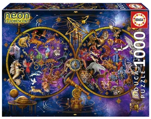 Educa, Puzzle, Konstelacje (fluorescencyjne), 1000 el. - Puzzle - miniaturka - grafika 1