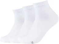 Skarpetki sportowe męskie - Skechers 3PPK Basic Quarter Socks SK42004-1000 Rozmiar: 39-42 - miniaturka - grafika 1
