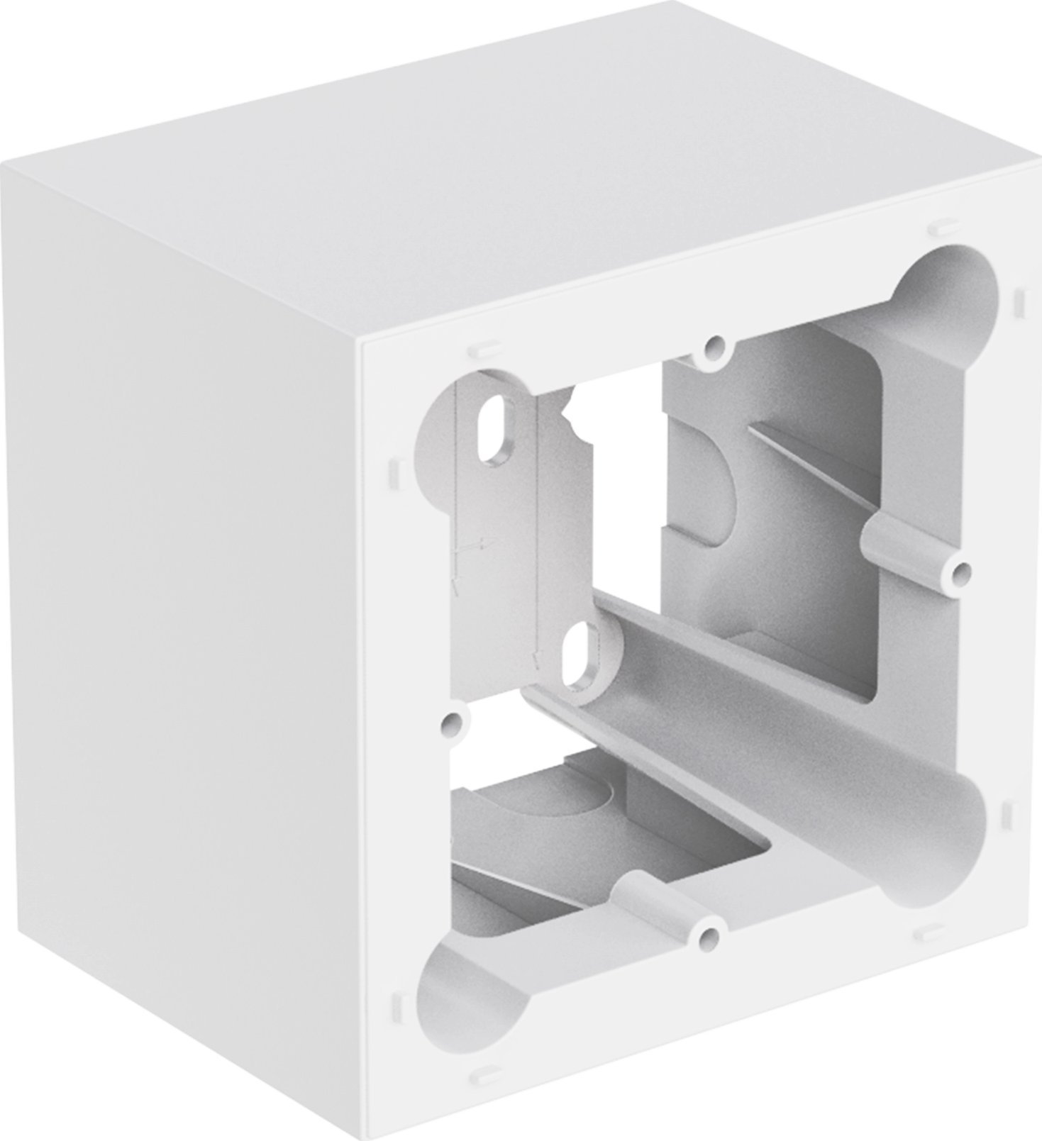 Audac AUDAC WB200/SW Puszka do montażu naściennego paneli serii WP i DWP 80 x 80 mm, wersja biała