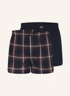 Majtki damskie - Boss Bokserki Tkane S. Cw Peach 2 Szt. blau - miniaturka - grafika 1