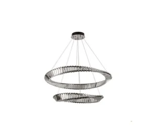 LED Żyrandol ściemnialny na lince LED/90W/230V 3000-6500K chrom + pilot zdalnego sterowania - Lampy sufitowe - miniaturka - grafika 1