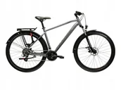 Rowery - Rower górski MTB KROSS HEXAGON 2.0 EQ rozmiar S Szary - miniaturka - grafika 1