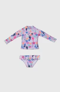 zippy dwuczęściowy strój kąpielowy niemowlęcy kolor fioletowy - Zippy - Stroje kąpielowe dla dziewczynek - miniaturka - grafika 1