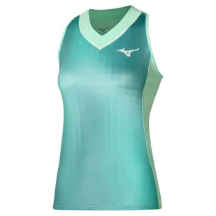 Damski podkoszulek Mizuno Frontier Tank W Bay S - Koszulki sportowe damskie - miniaturka - grafika 1