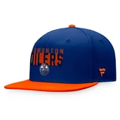 Czapki i chusty sportowe damskie - Czapka baseballowa Fanatics Fundamental Color Blocked Snapback Edmonton Oilers - miniaturka - grafika 1