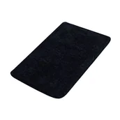 Dywaniki łazienkowe - Dywanik łazienkowy mikrofibra 45 x 70 cm czarny - miniaturka - grafika 1