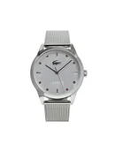 Zegarki męskie - Lacoste Zegarek Gemala 2001342 Srebrny - miniaturka - grafika 1