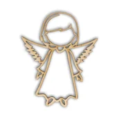 Dekoratorstwo - EKO-DECO, dekor duży, ażurowy aniołek - miniaturka - grafika 1