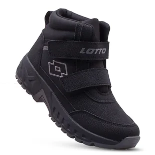 Buty zimowe dziecięce LOTTO EVEDAL MID K trapery za kostkę - Buty trekkingowe dziecięce - miniaturka - grafika 1