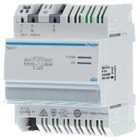 Hager Polo KNX Zasilacz Tebis TX, 30V DC 320mA TXA111 TXA111