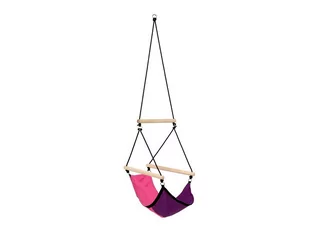Amazonas Fotel hamakowy dla dzieci Kids Swinger, różowy - Fotele ogrodowe wiszące - miniaturka - grafika 1