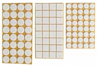 Meble modułowe i akcesoria - UNIMET PODKŁADKA FILCOWA BLISTER BRĄZOWA FI 25MM - 12SZT U-100-0154 [6702230] - miniaturka - grafika 1