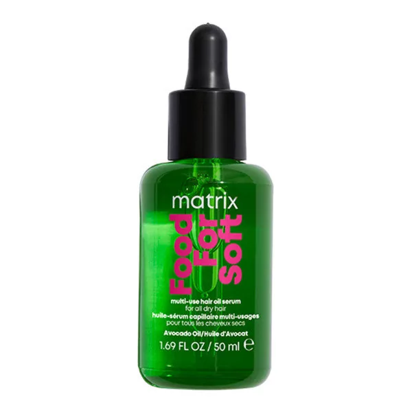 Matrix, Food For Soft, Intensywnie nawilżający olejek do włosów, 50 ml