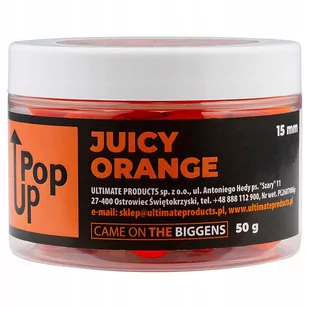 KULKI PŁYWAJĄCE ULTIMATE PRODUCTS ORANGE 15 MM - Zanęty - miniaturka - grafika 1