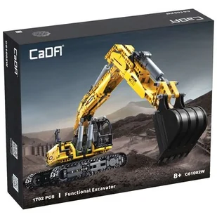 Cada Klocki funkcjonalna Koparka budowlana 1702 el. - Klocki - miniaturka - grafika 1