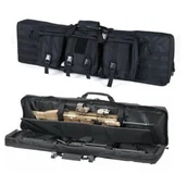 Akcesoria do bagażników dachowych - POKROWIEC FUTERAŁ NA BROŃ KARABIN 108 cm Czarny Molle - miniaturka - grafika 1