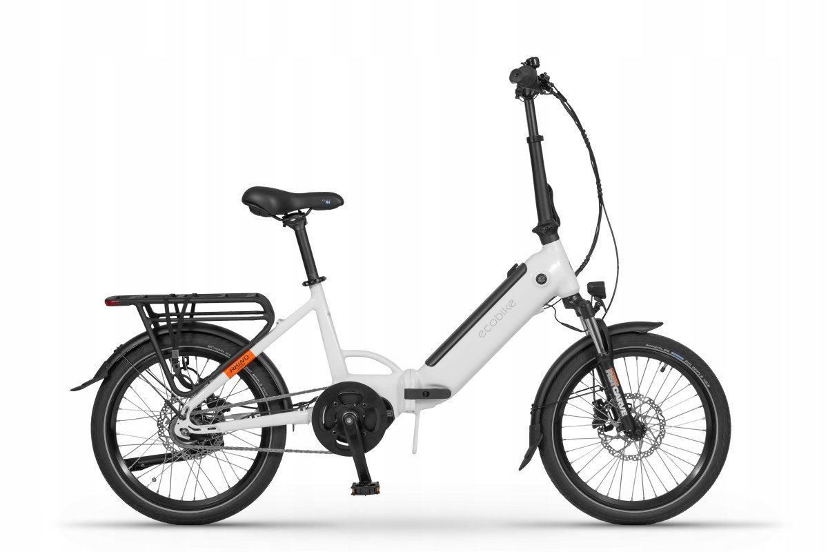 ROWER ELEKTRYCZNY ECOBIKE RHINO CRUISE WHITE (SKŁADAK)