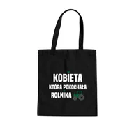 Torby i wózki na zakupy - Kobieta, która pokochała rolnika - torba na prezent dla dziewczyny, żony - miniaturka - grafika 1