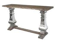 Konsole i sekretarzyki - Glamour GL1527 Konsola - miniaturka - grafika 1