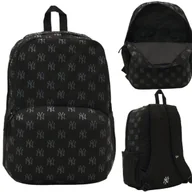 Plecaki - Plecak Czarny Do Szkoły Na Siłownie New Era MLB New York 21L Oryginalny - miniaturka - grafika 1