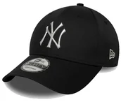 Czapki damskie - Czapka z daszkiem NEW ERA NYY MLB Metallic 9FORTY Cap Czarna - miniaturka - grafika 1