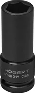 Klucze i nasadki - GTV Nasadka udarowa długa 1/2" 19mm HT4R019 - miniaturka - grafika 1