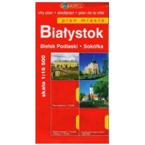 Białystok, Bielsk Podlaski, Sokółka plan miasta skala 1:16 500 - Atlasy i mapy - miniaturka - grafika 1