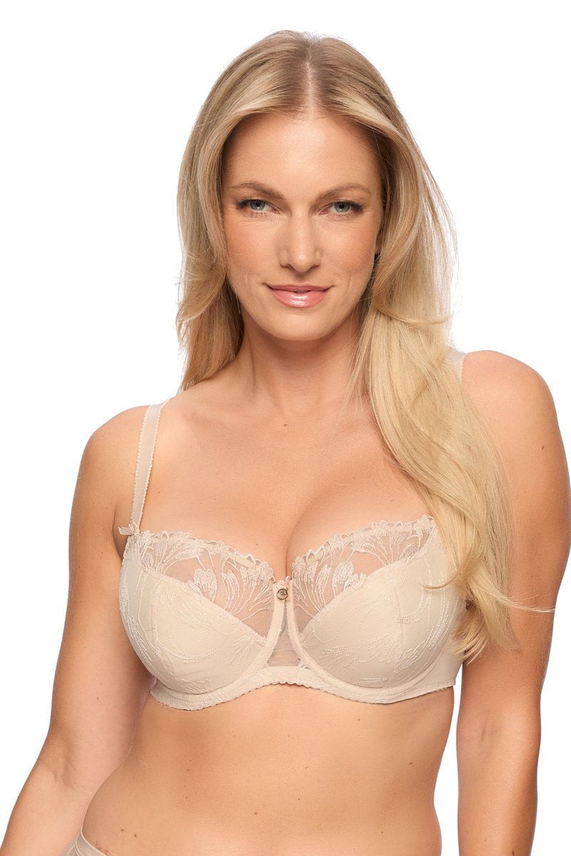 Biustonosz GAIA Semi-Soft Paris 1302 półusztywniany beżowy 70J
