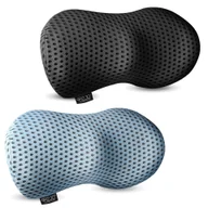 Poduszki, koce i materace lecznicze - Poduszka ortopedyczna lędźwiowa do siedzenia 4FIZJO OP04, 48x23x11 cm - różne kolory - miniaturka - grafika 1