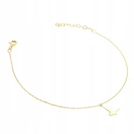 Bransoletki - Złota Bransoletka Celebrytka -Gołąb P.585 - miniaturka - grafika 1