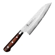 Noże kuchenne - Sakai Takayuki Hammered VG-10 Nóż Santoku 18 cm - miniaturka - grafika 1