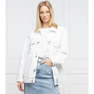 Kurtki damskie - Tommy Jeans Kurtka jeansowa | Oversize fit - miniaturka - grafika 1