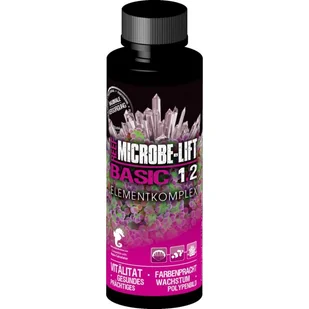 MICROBE-LIFT BASIC 1.2 ELEMENT COMPLEX 120ML - Preparaty do akwarium - miniaturka - grafika 1