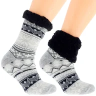 Skarpetki męskie - Wyjątkowe Męskie Skarpetki Norweski Design 41-46 - miniaturka - grafika 1