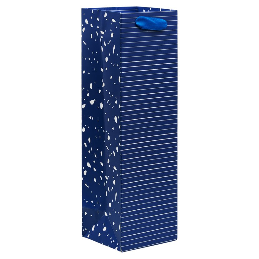 SPARKLEZ Torebka prezentowa w paski, rozmiar B