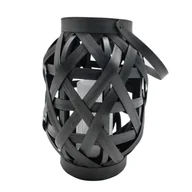 Lampy ogrodowe - Latarenka solarna POLUX ANDE 25 cm czarna POLUX - miniaturka - grafika 1