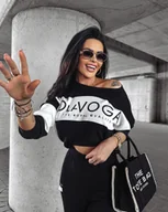 Komplety damskie - Komplet damski OLAVOGA LUXFORM 2024 czerń-ecru S - Fashionplace - miniaturka - grafika 1
