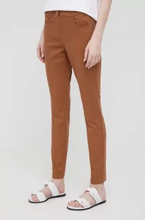 Spodnie damskie - Pennyblack jeansy damskie kolor beżowy medium waist - grafika 1