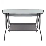 Huśtawki - Daszek do huśtawki ogrodowej 233,5 x 124 cm Latina D031-06CW PATIO - miniaturka - grafika 1