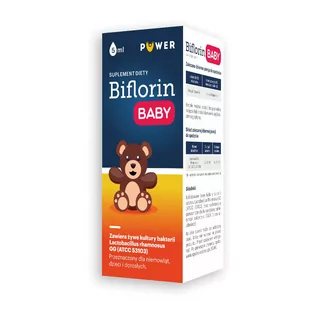 Puwer Polska Sp. z o.o. Puwer Polska Sp z o.o Biflorin LLG Baby krople uzupełniające naturalną florę bakteryjną 5 ml 3403721 - Przeziębienie i grypa - miniaturka - grafika 1