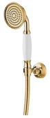 Zestawy prysznicowe - Omnires Zestaw prysznicowy punktowy 1-funkcyjny złoto,Armance ARMANCE-PGL - miniaturka - grafika 1