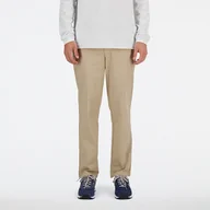 Spodnie męskie - Spodnie męskie New Balance MP41575SOT  beżowe - miniaturka - grafika 1