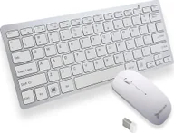 Zestawy myszka + klawiatura - Klawiatura + mysz Reagle KLAWIATURA I MYSZKA BEZPRZEWODOWA ZESTAW 2,4 GHz DO LAPTOP PC TV MACBOOK - miniaturka - grafika 1