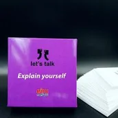 Książki do nauki języka angielskiego - Karty konwersacyjne nimi Explain Yourself - miniaturka - grafika 1