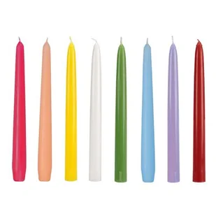 Świeca stylowa mix kolorów Ravi - Świece - miniaturka - grafika 1