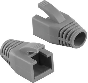 LogiLink Osłonki RJ45 szare 50szt MP0035 - Wtyczki i adaptery - miniaturka - grafika 3