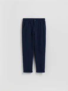 Reserved - BOYS` TROUSERS - granatowy - Spodnie i spodenki dla chłopców - miniaturka - grafika 1