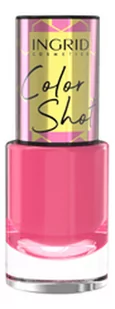 INGRID Color Shot Nail Polish lakier do paznokci 08 Candy Pink 7ml - Lakiery do paznokci - miniaturka - grafika 1